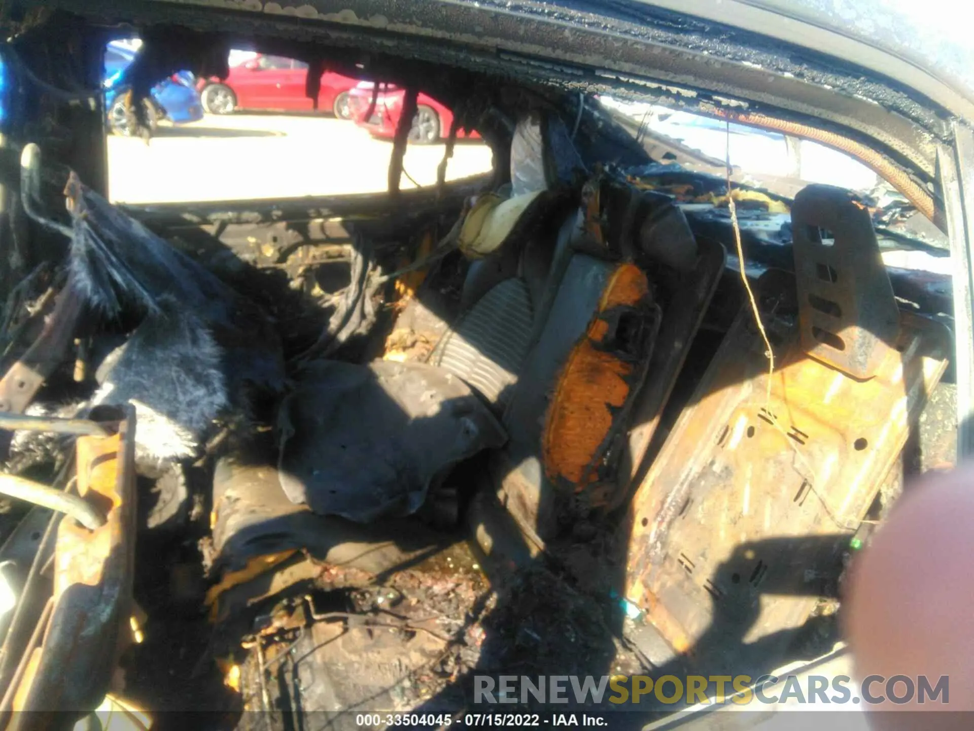 8 fotografías del automóvil dañado 4T1T11BK2NU051655 TOYOTA CAMRY 2022