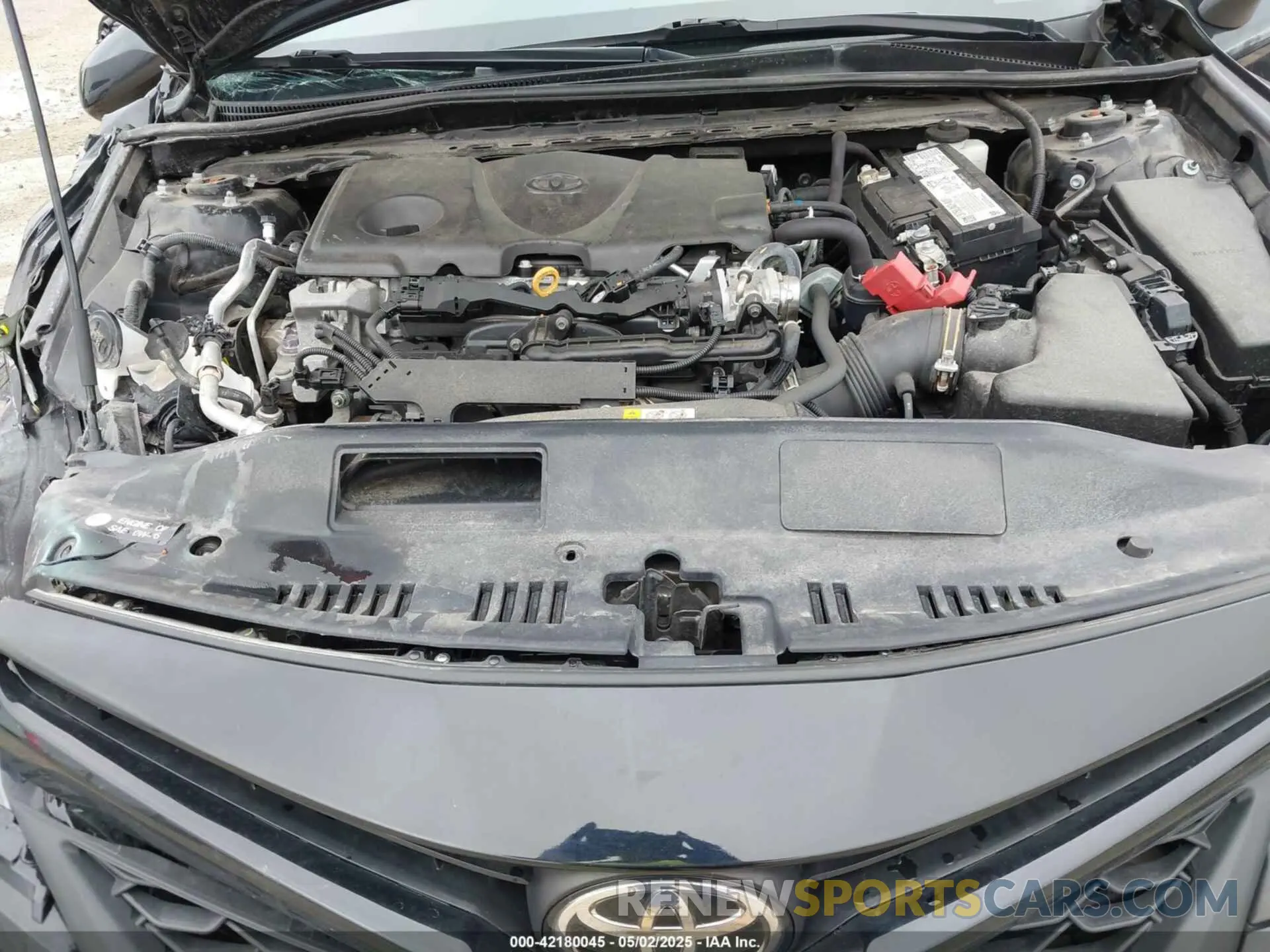 10 fotografías del automóvil dañado 4T1T11BK9NU047845 TOYOTA CAMRY 2022