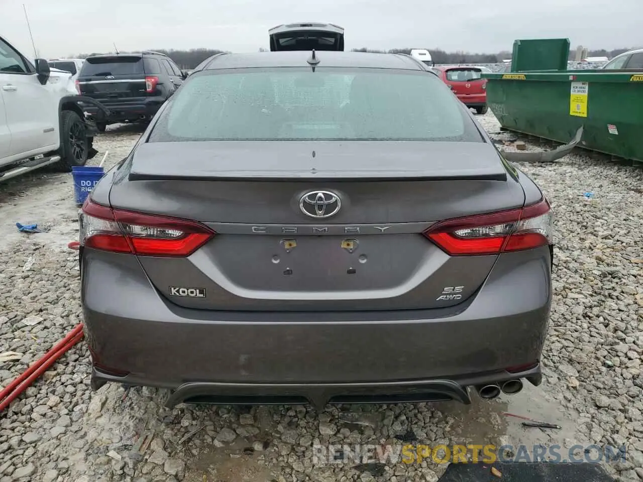 6 fotografías del automóvil dañado 4T1T11BK9NU048008 TOYOTA CAMRY 2022