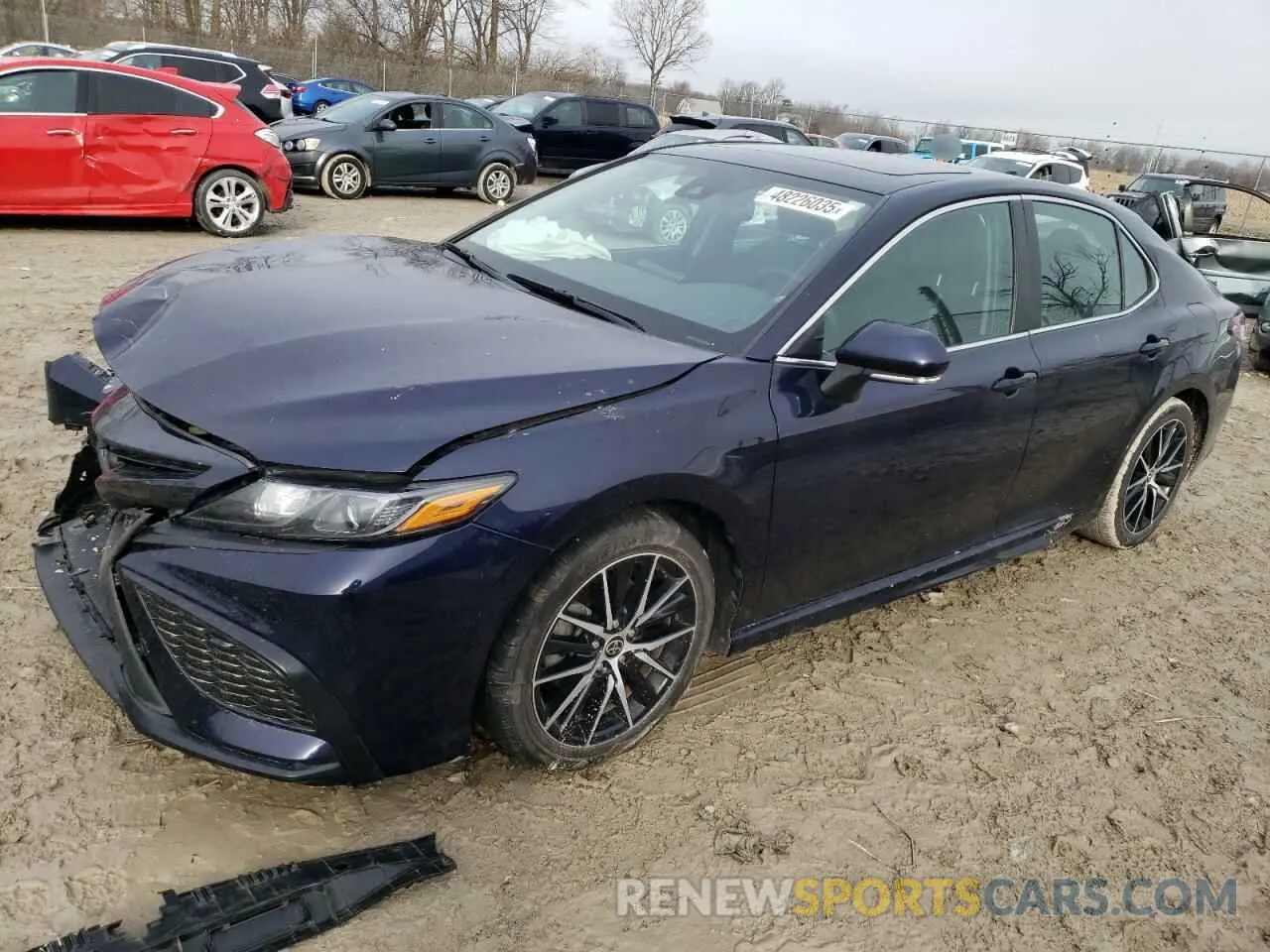 1 fotografías del automóvil dañado 4T1T11BK9NU060367 TOYOTA CAMRY 2022