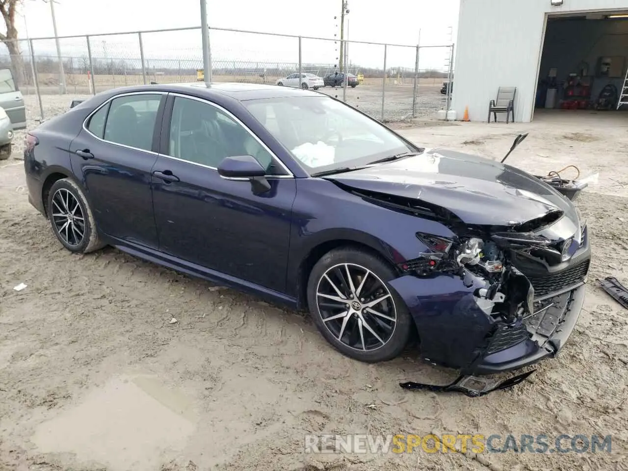4 fotografías del automóvil dañado 4T1T11BK9NU060367 TOYOTA CAMRY 2022