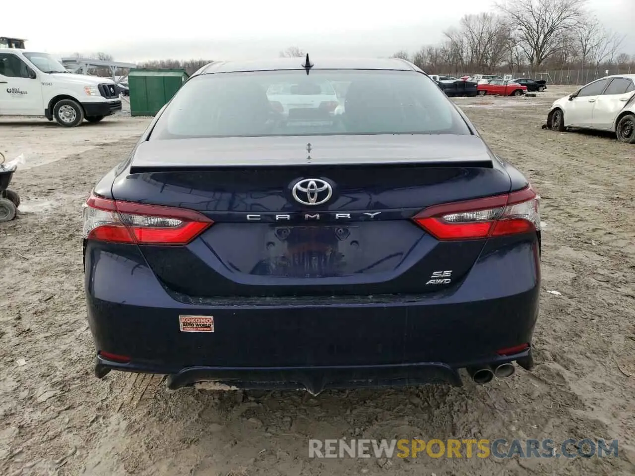 6 fotografías del automóvil dañado 4T1T11BK9NU060367 TOYOTA CAMRY 2022