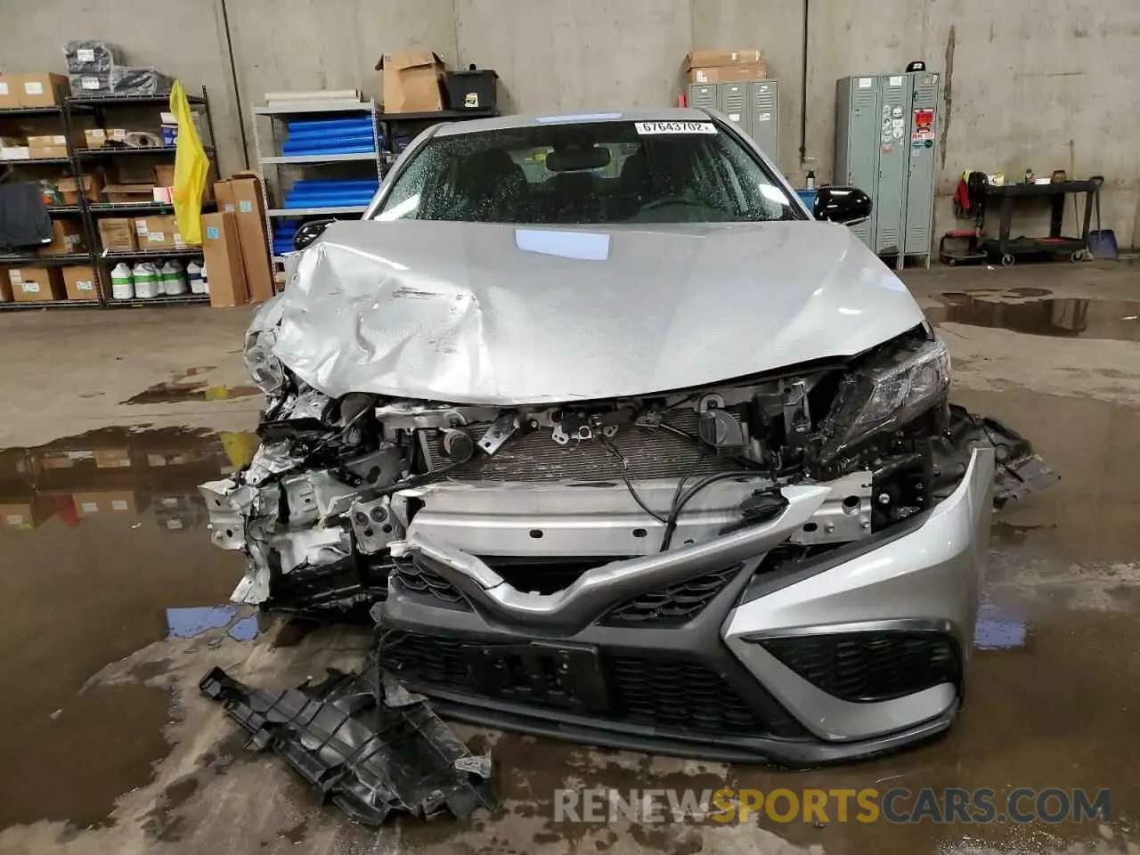 5 fotografías del automóvil dañado 4T1T31AK2NU035080 TOYOTA CAMRY 2022