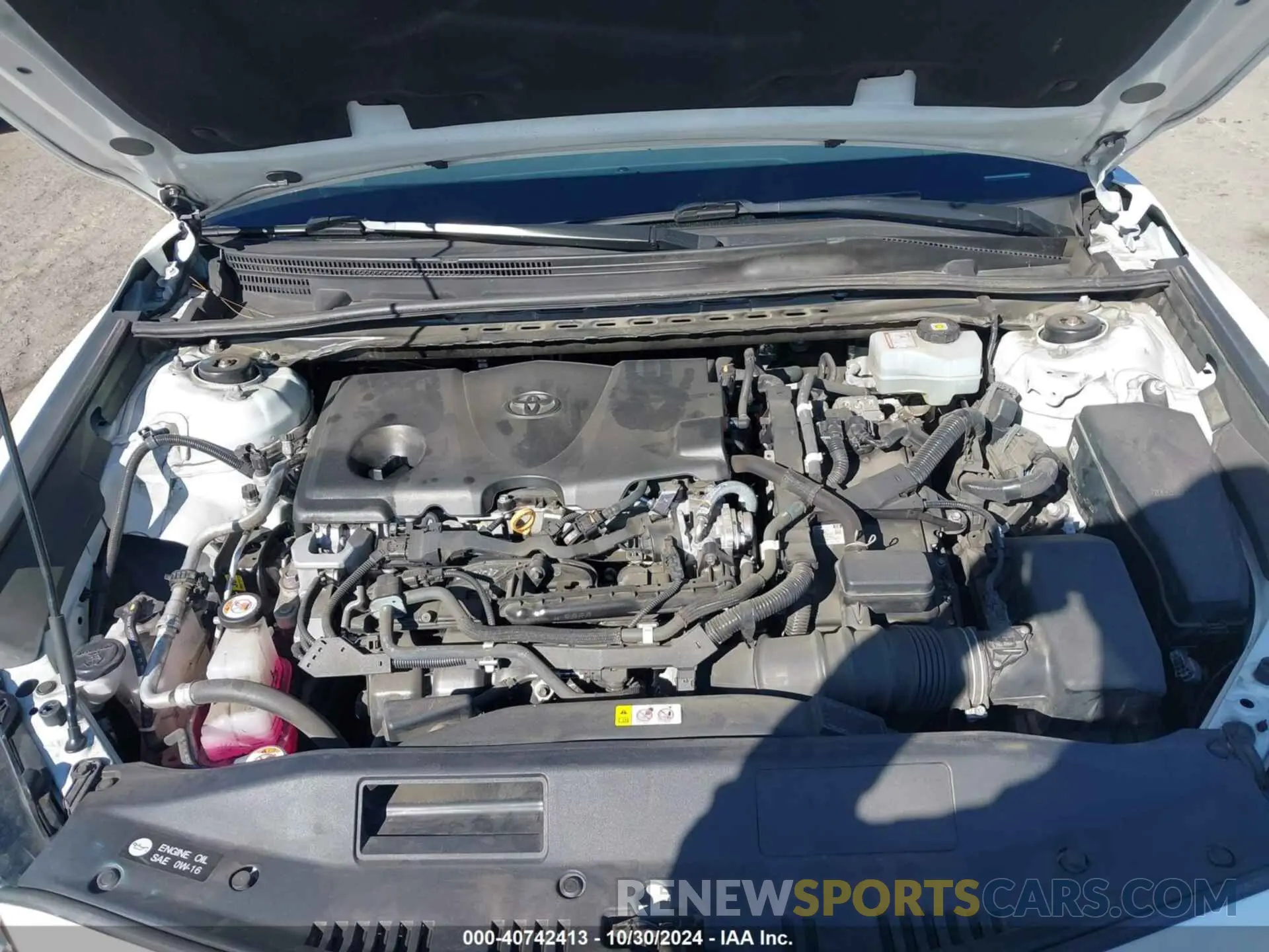 10 fotografías del automóvil dañado 4T1T31AK3NU032513 TOYOTA CAMRY 2022