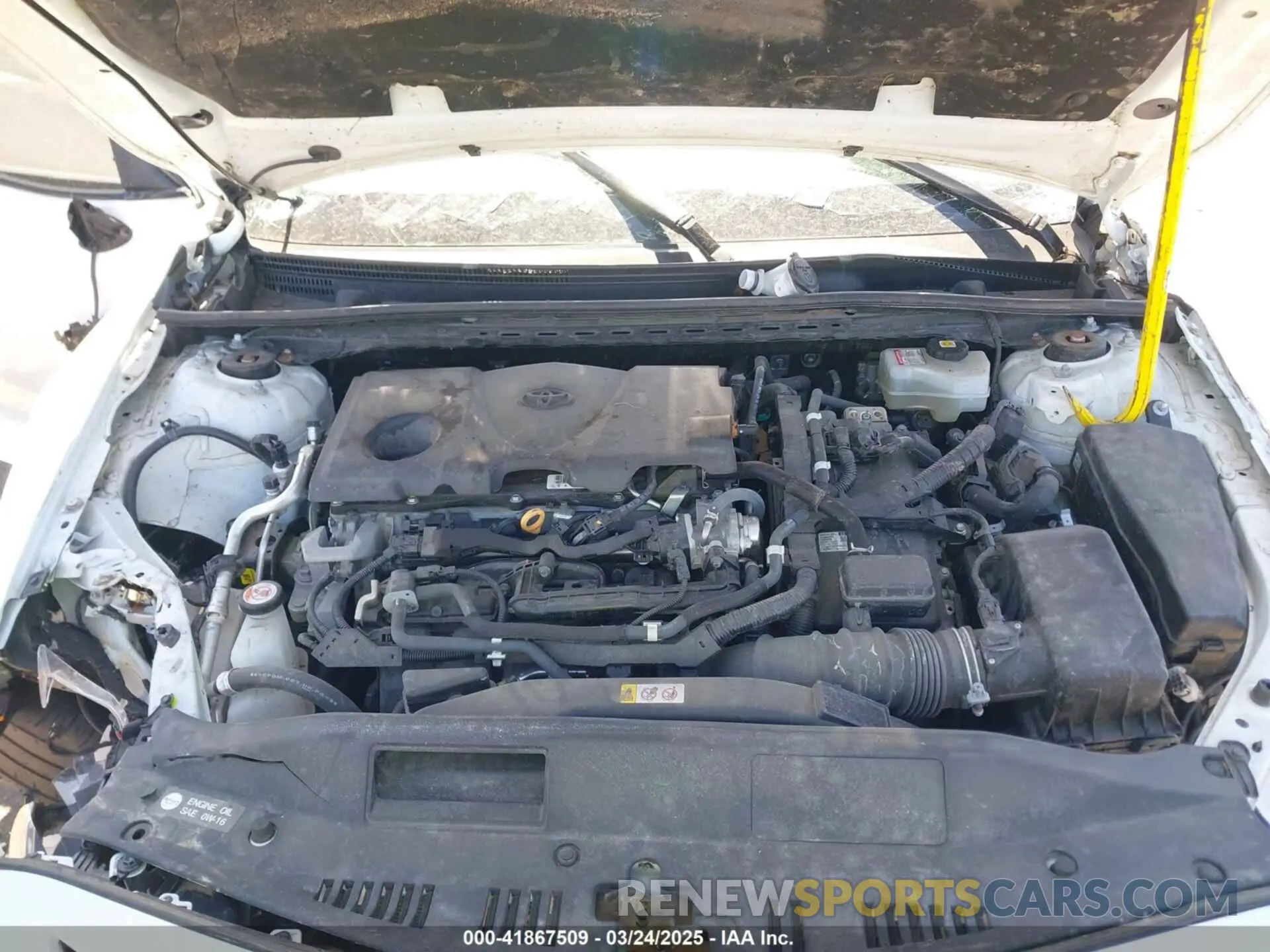 10 fotografías del automóvil dañado 4T1T31AK8NU033219 TOYOTA CAMRY 2022