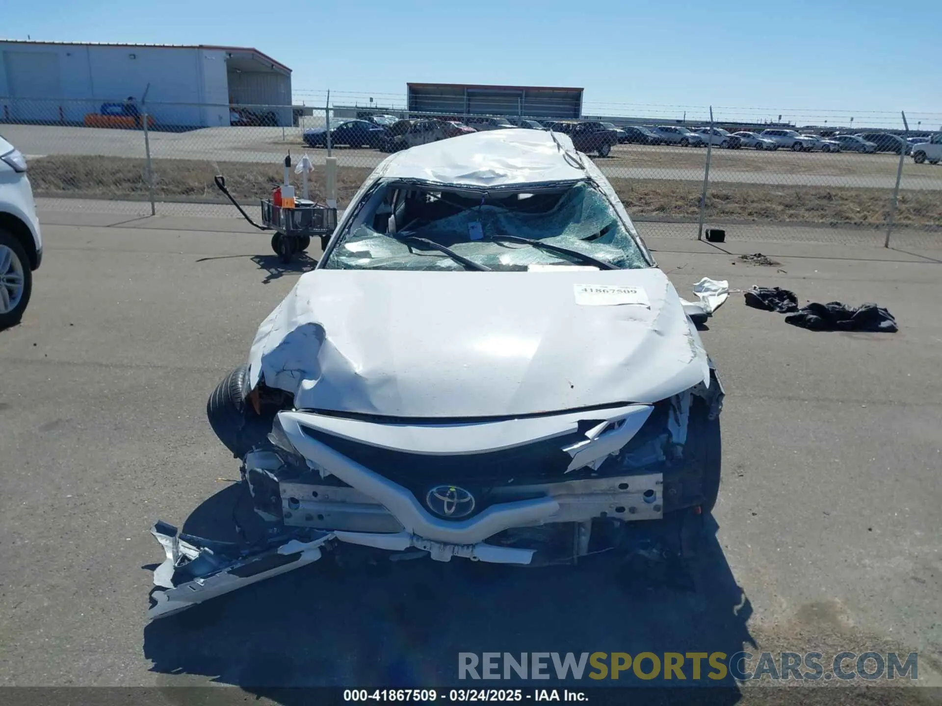 12 fotografías del automóvil dañado 4T1T31AK8NU033219 TOYOTA CAMRY 2022