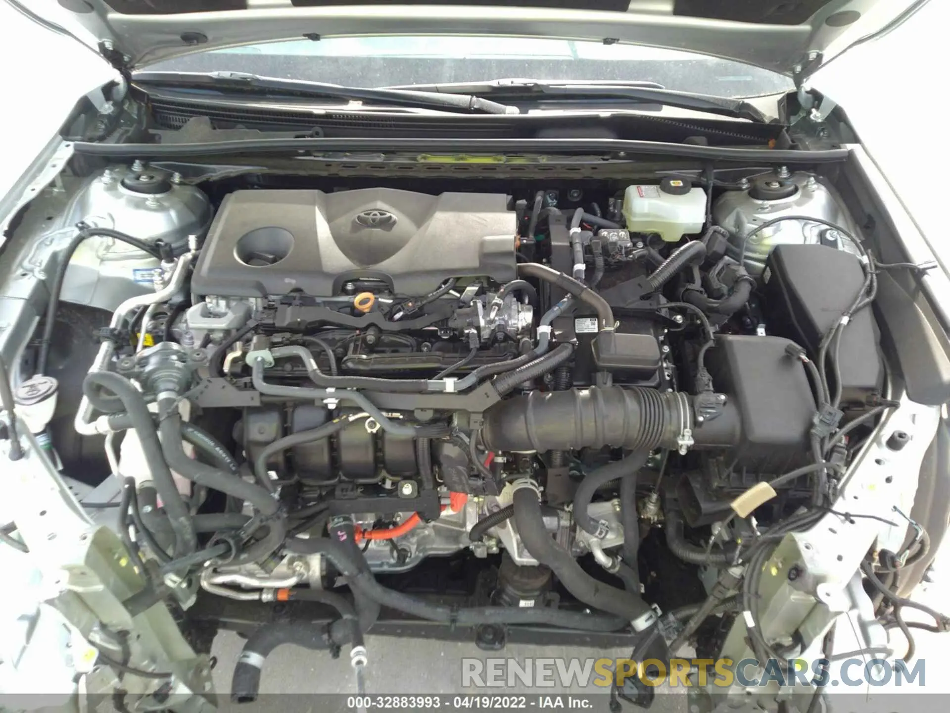 10 fotografías del automóvil dañado 4T1T31AK9NU037182 TOYOTA CAMRY 2022