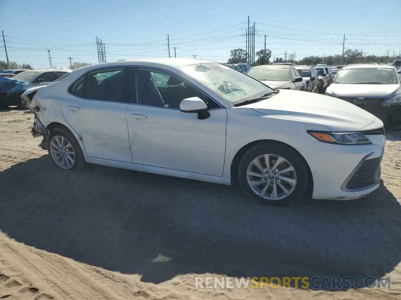 4 fotografías del automóvil dañado 4T1C11AK0PU089986 TOYOTA CAMRY 2023