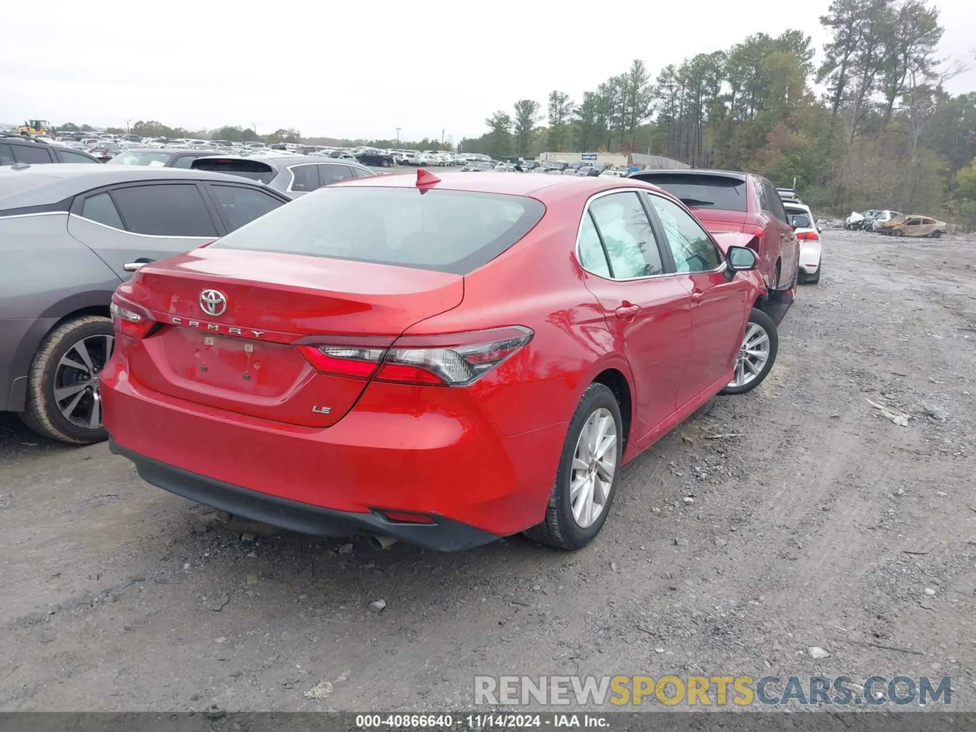 4 fotografías del automóvil dañado 4T1C11AK0PU109198 TOYOTA CAMRY 2023