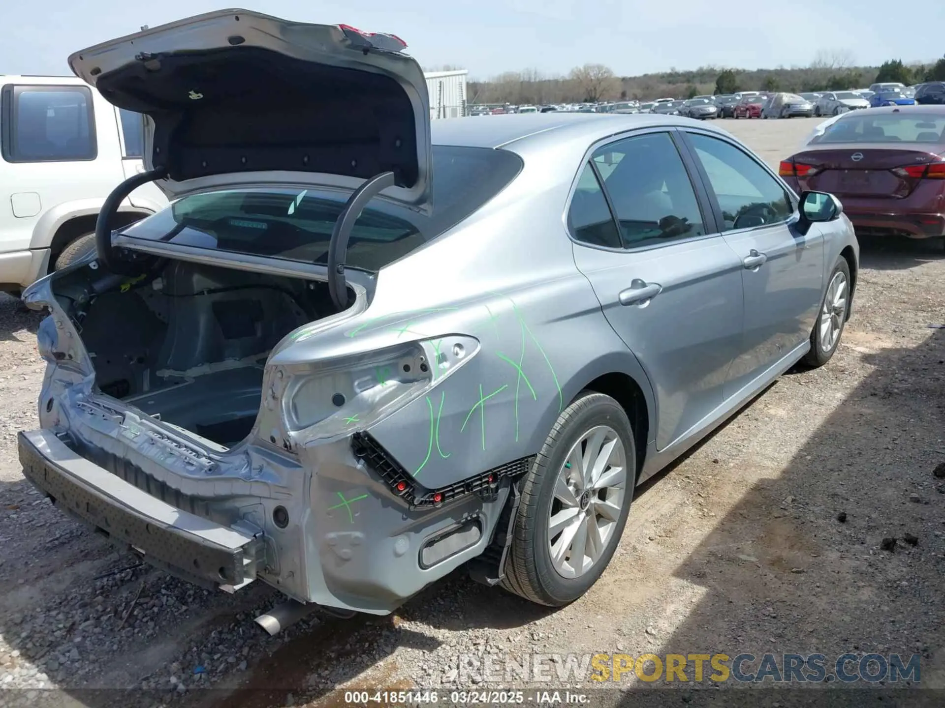 4 fotografías del automóvil dañado 4T1C11AK0PU167330 TOYOTA CAMRY 2023