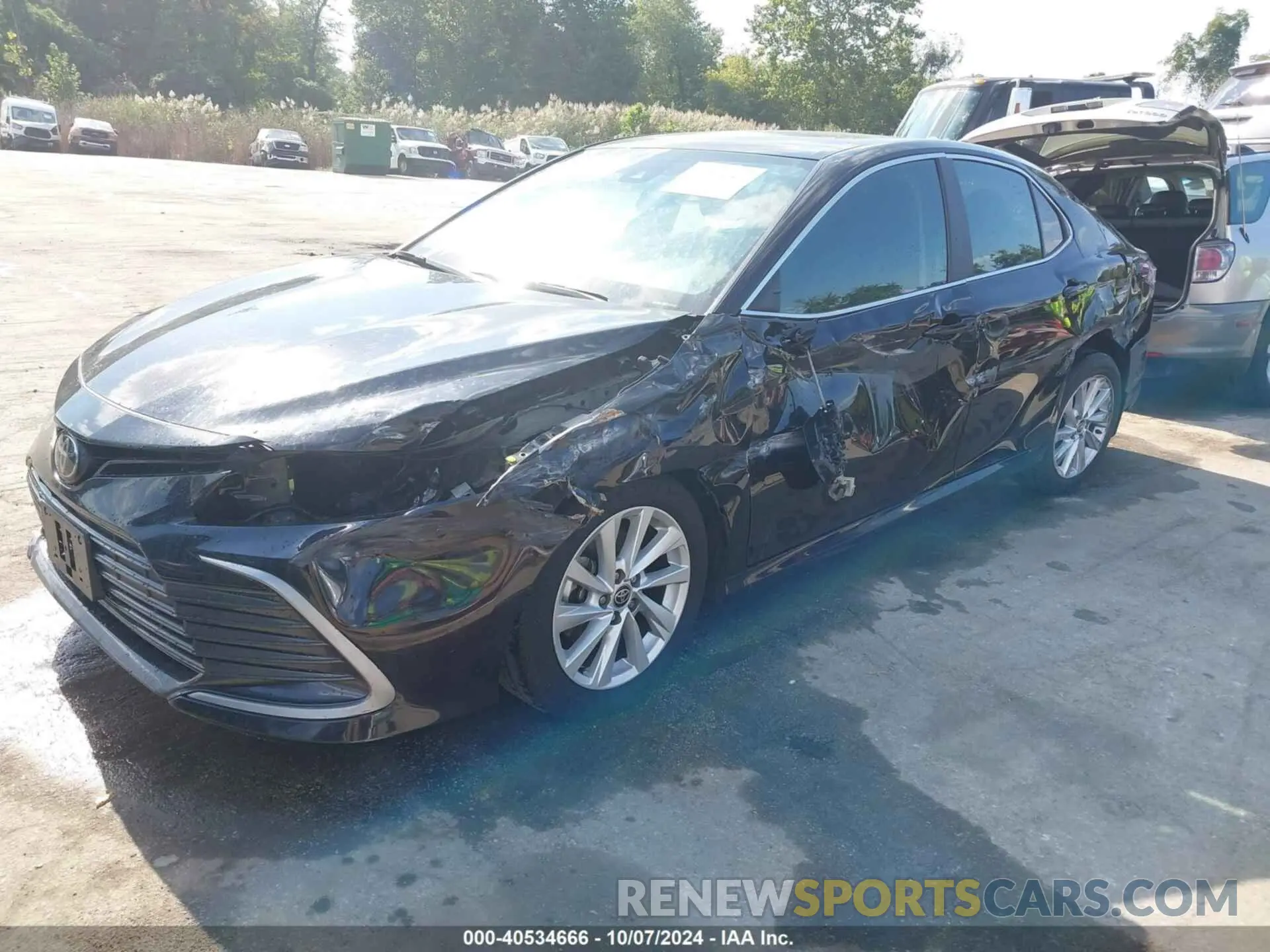 2 fotografías del automóvil dañado 4T1C11AK0PU178358 TOYOTA CAMRY 2023