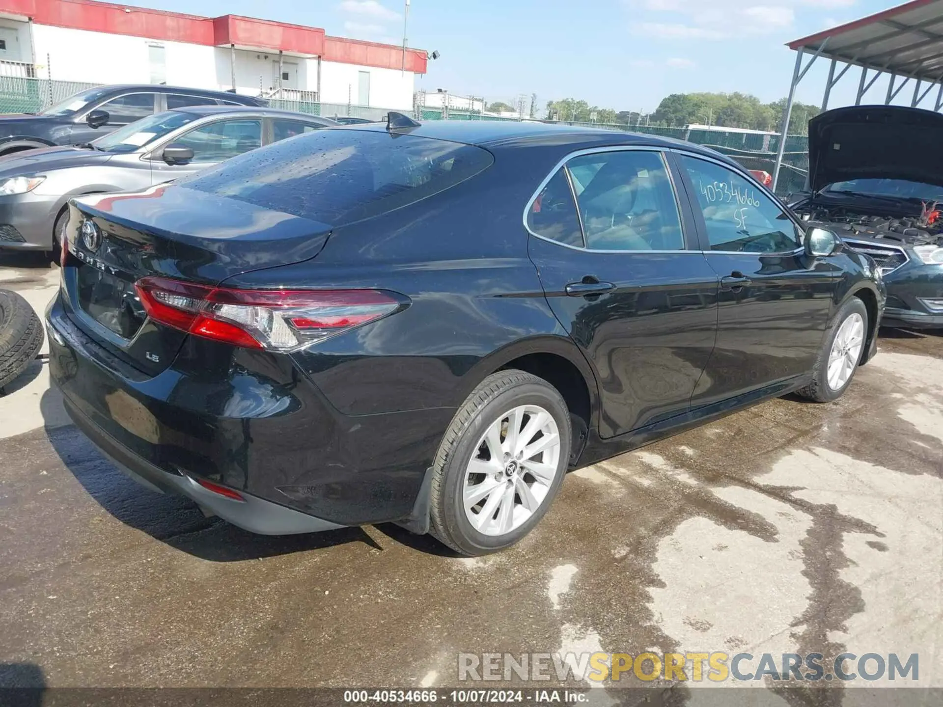 4 fotografías del automóvil dañado 4T1C11AK0PU178358 TOYOTA CAMRY 2023