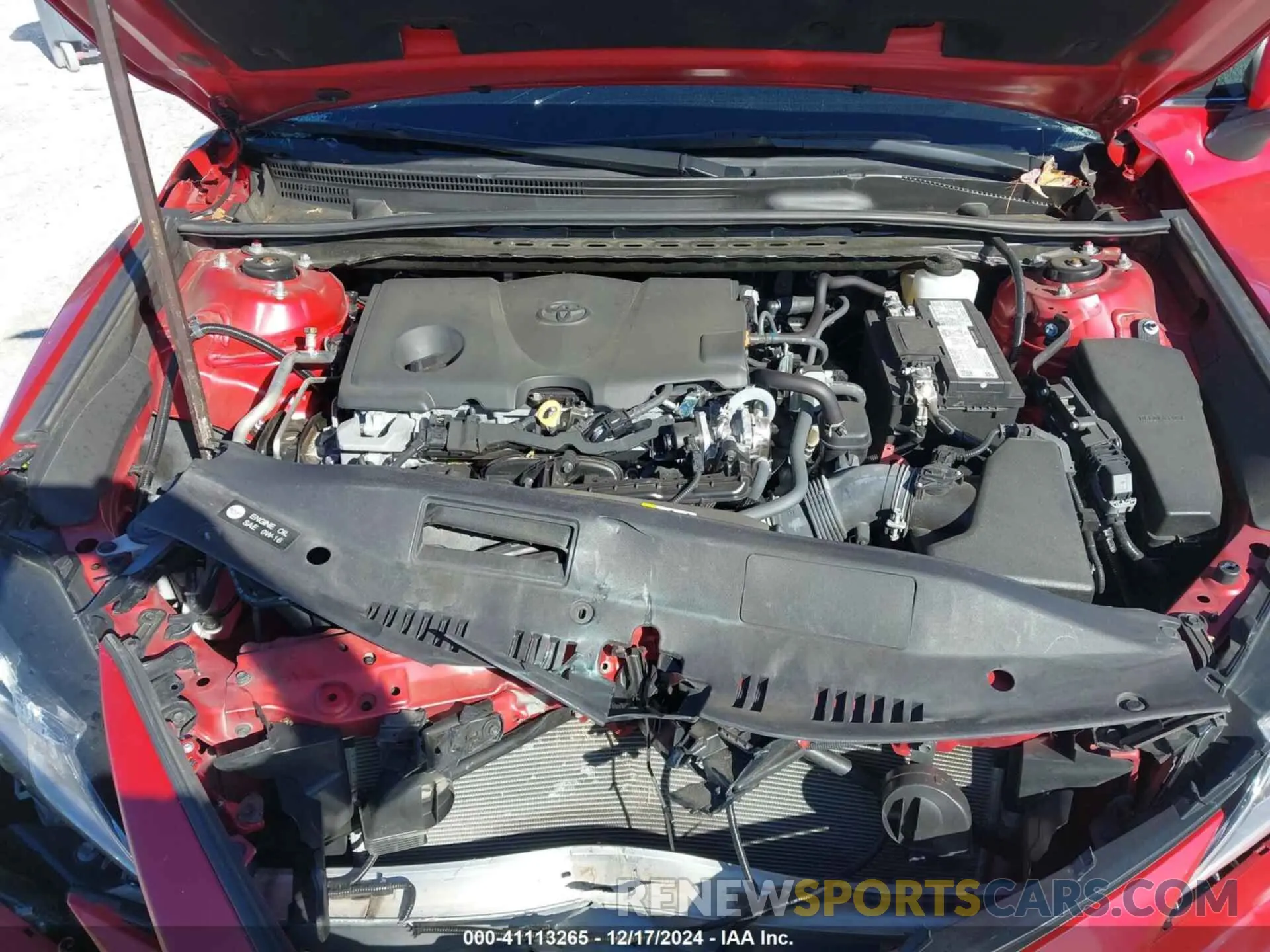10 fotografías del automóvil dañado 4T1C11AK0PU179011 TOYOTA CAMRY 2023