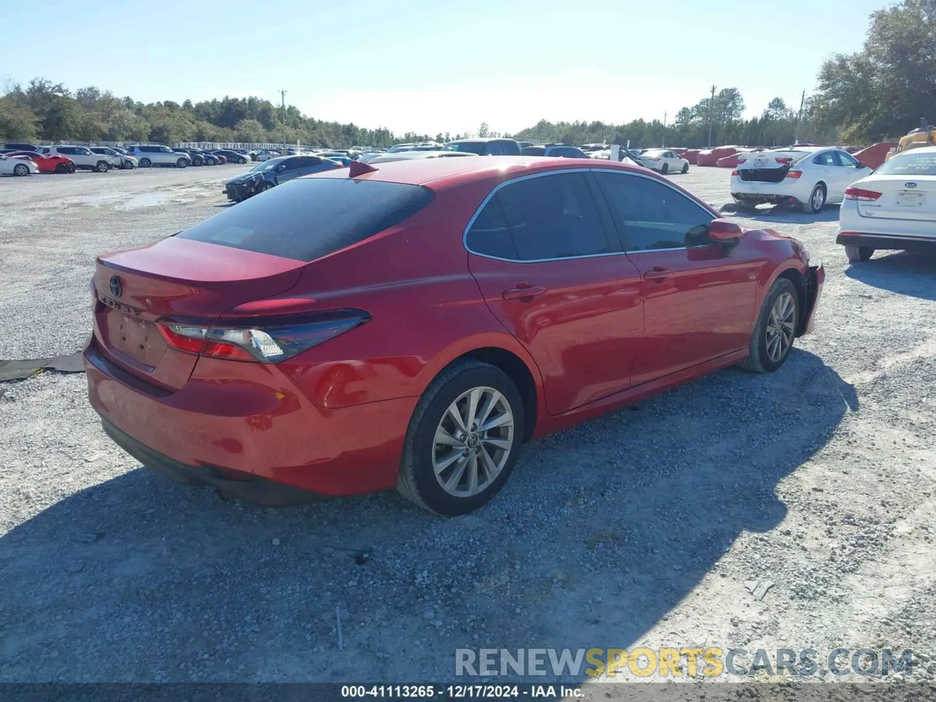 4 fotografías del automóvil dañado 4T1C11AK0PU179011 TOYOTA CAMRY 2023