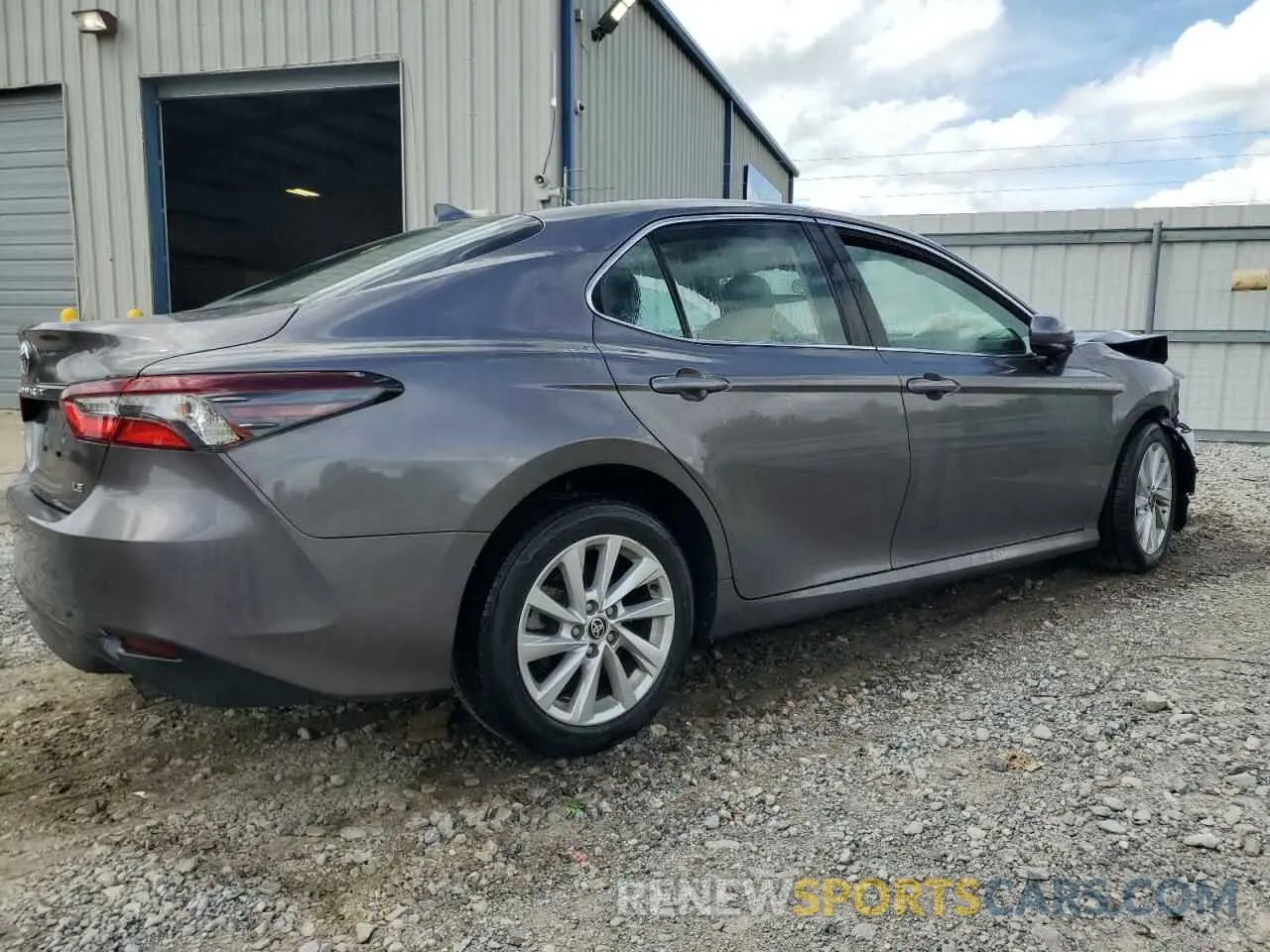 3 fotografías del automóvil dañado 4T1C11AK0PU765742 TOYOTA CAMRY 2023