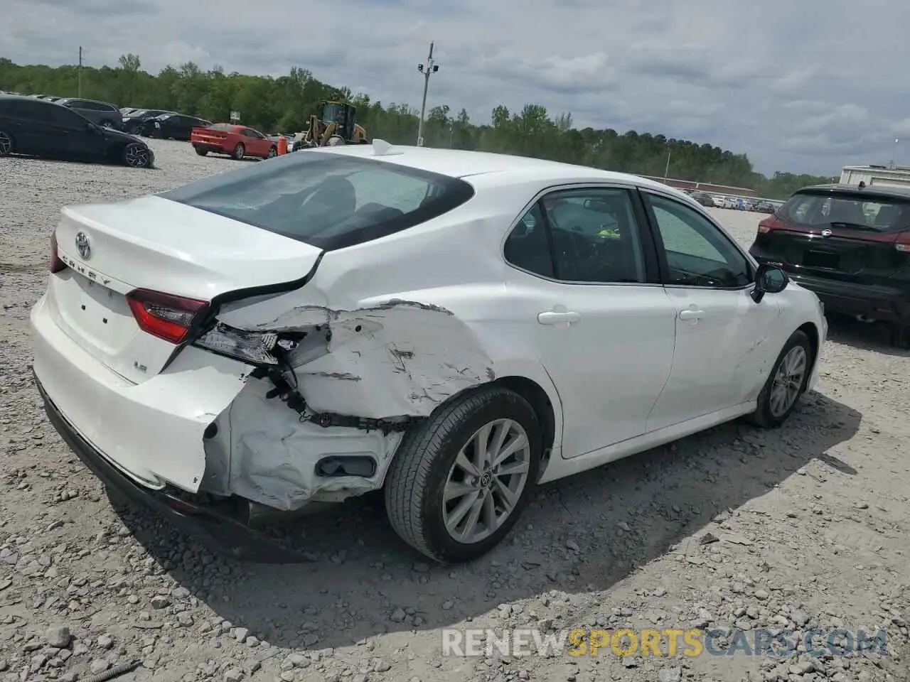3 fotografías del automóvil dañado 4T1C11AK0PU824482 TOYOTA CAMRY 2023
