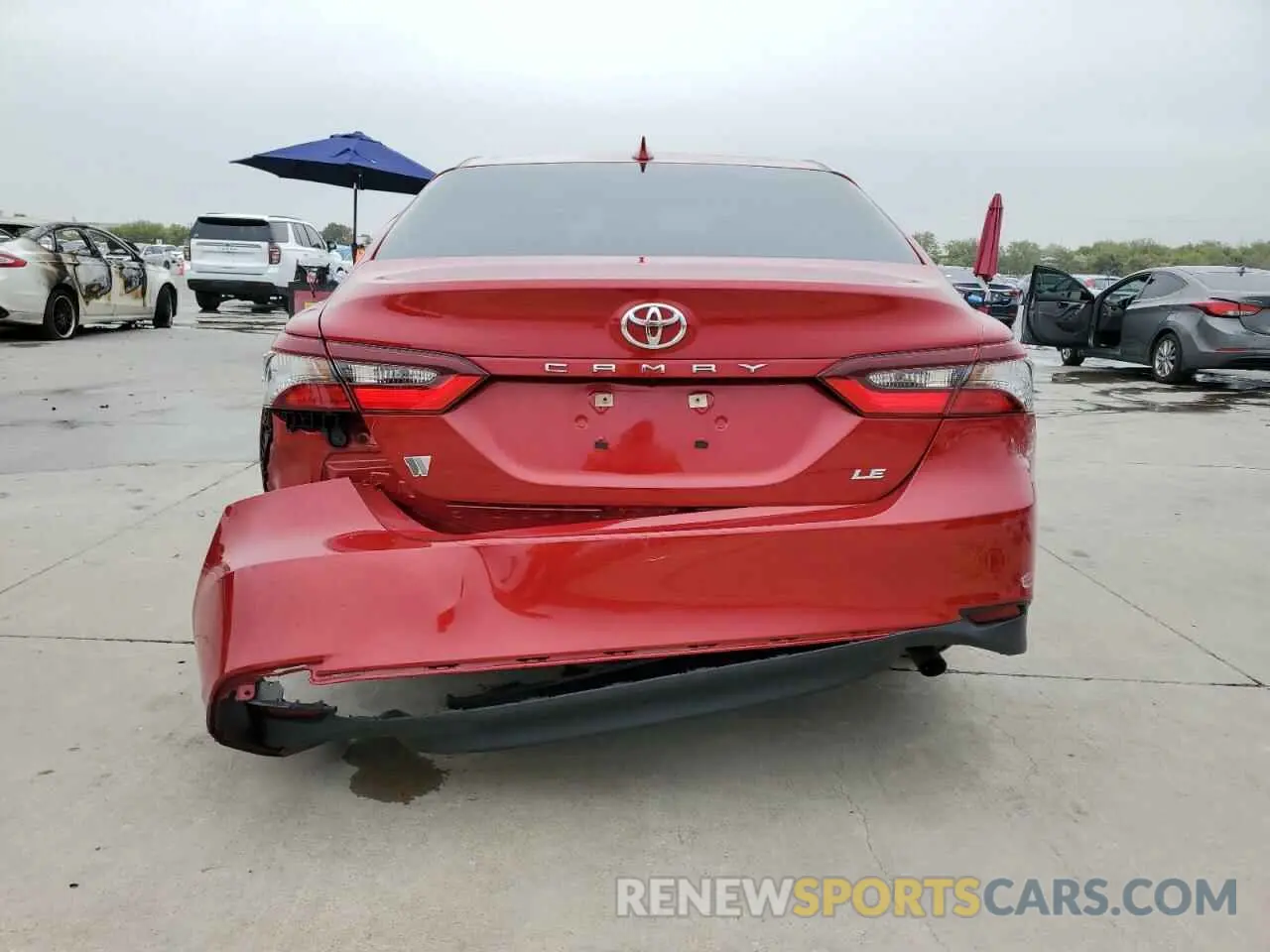 6 fotografías del automóvil dañado 4T1C11AK1PU109470 TOYOTA CAMRY 2023