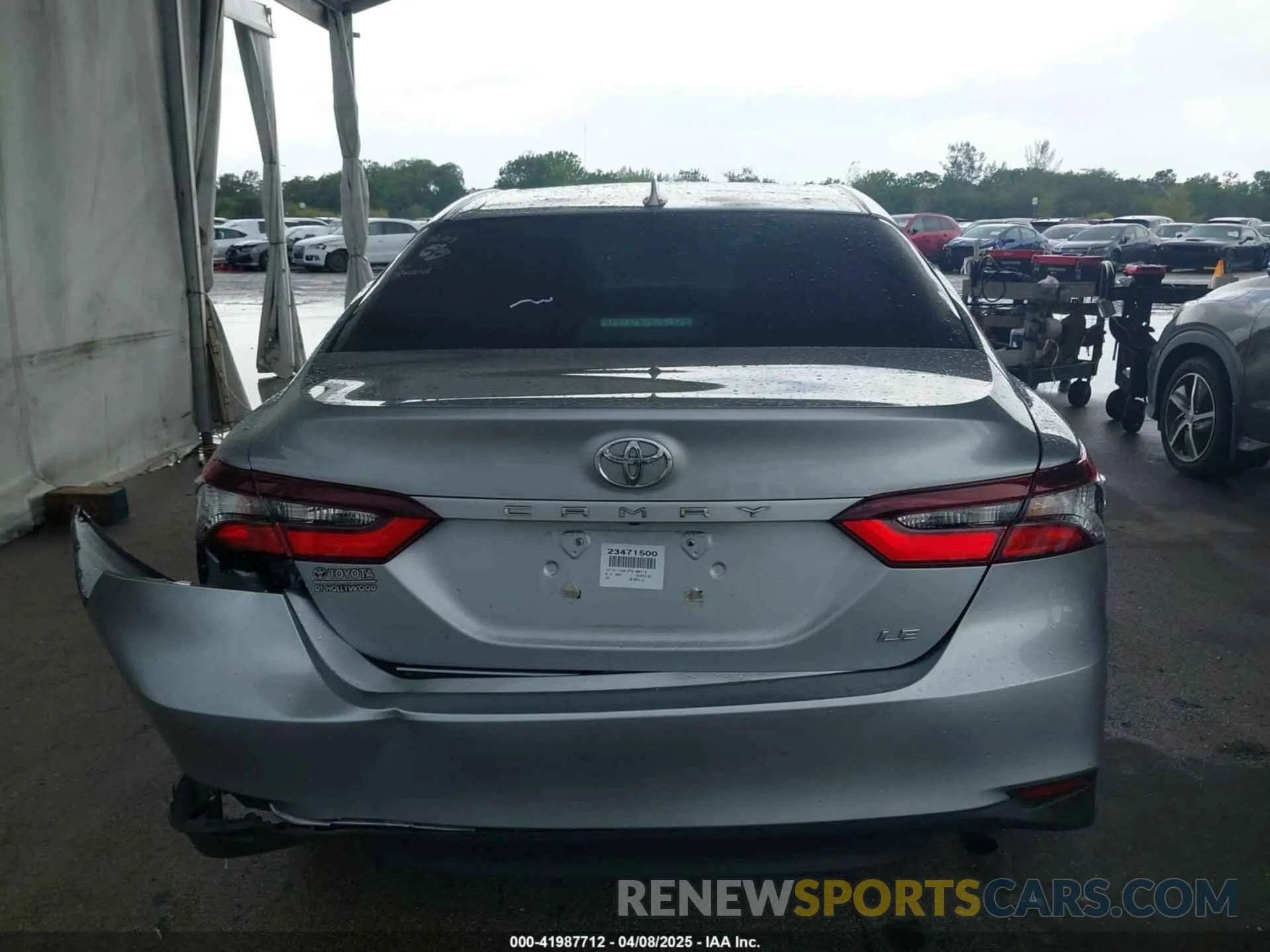 16 fotografías del automóvil dañado 4T1C11AK1PU186713 TOYOTA CAMRY 2023