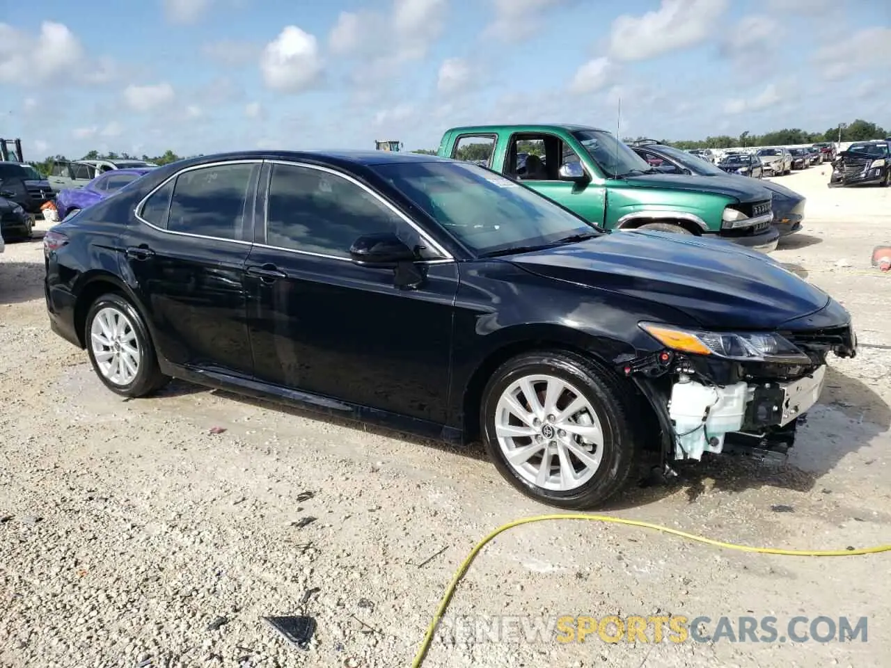 4 fotografías del automóvil dañado 4T1C11AK1PU793288 TOYOTA CAMRY 2023