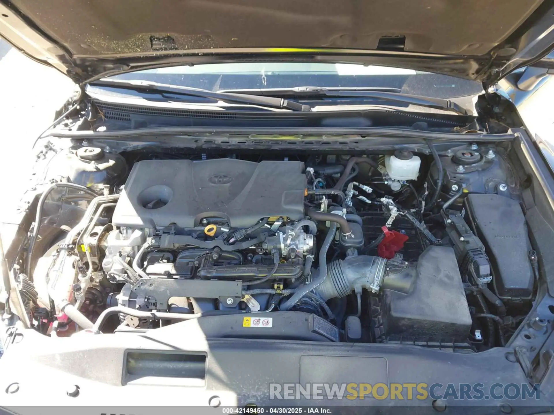 10 fotografías del automóvil dañado 4T1C11AK1PU834647 TOYOTA CAMRY 2023
