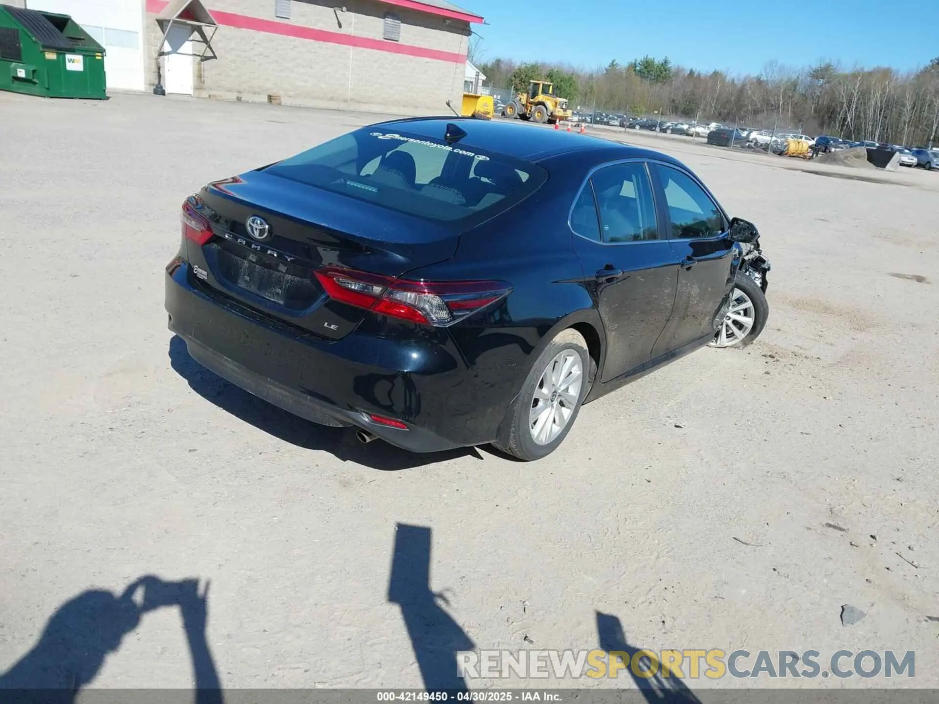 4 fotografías del automóvil dañado 4T1C11AK1PU834647 TOYOTA CAMRY 2023