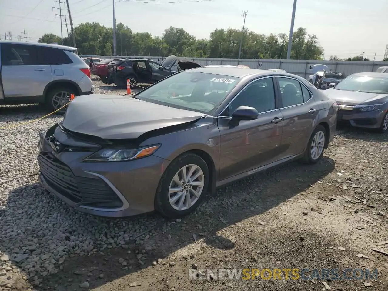 1 fotografías del automóvil dañado 4T1C11AK2PU105329 TOYOTA CAMRY 2023
