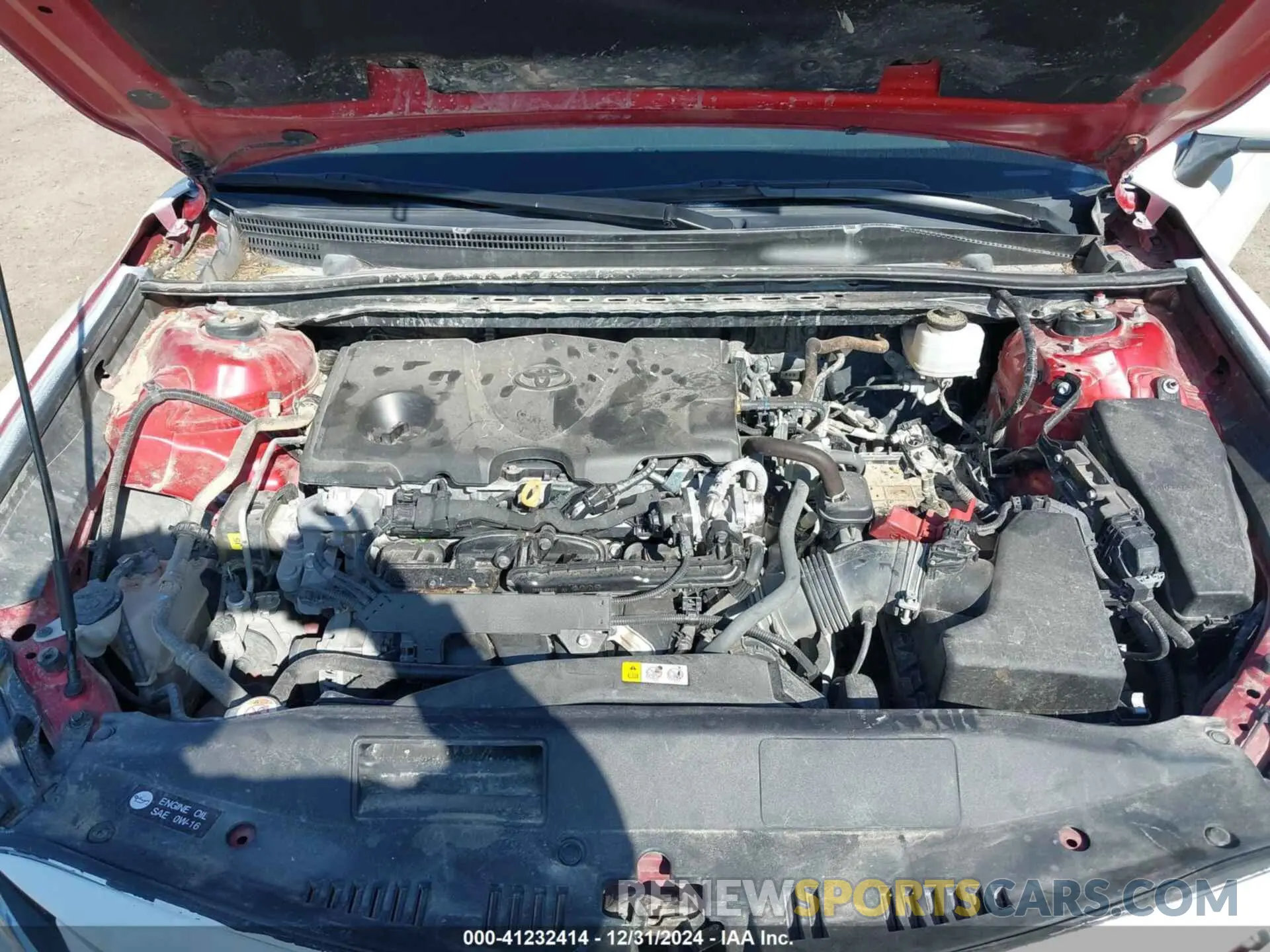 10 fotografías del automóvil dañado 4T1C11AK2PU122566 TOYOTA CAMRY 2023