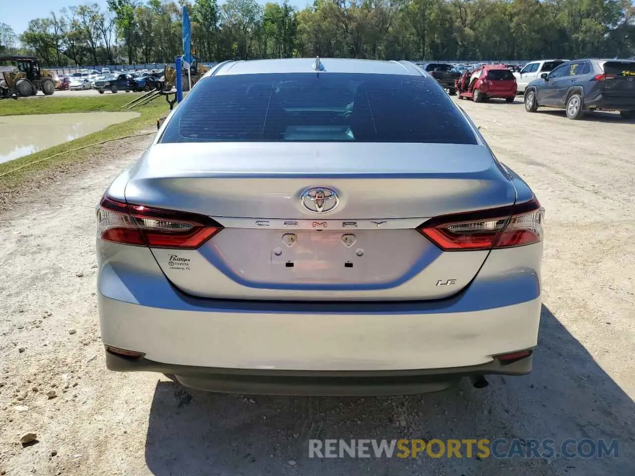 6 fotografías del automóvil dañado 4T1C11AK2PU137469 TOYOTA CAMRY 2023
