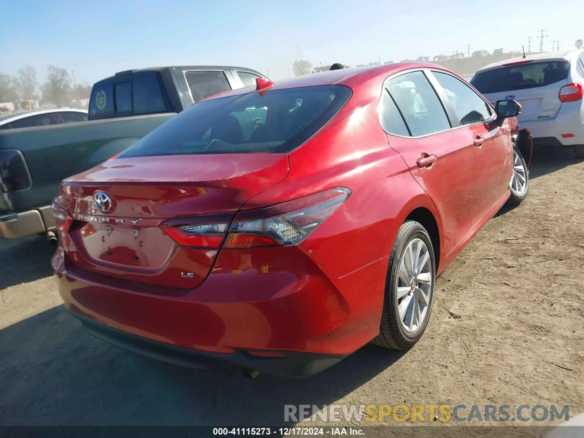 4 fotografías del automóvil dañado 4T1C11AK3PU097919 TOYOTA CAMRY 2023