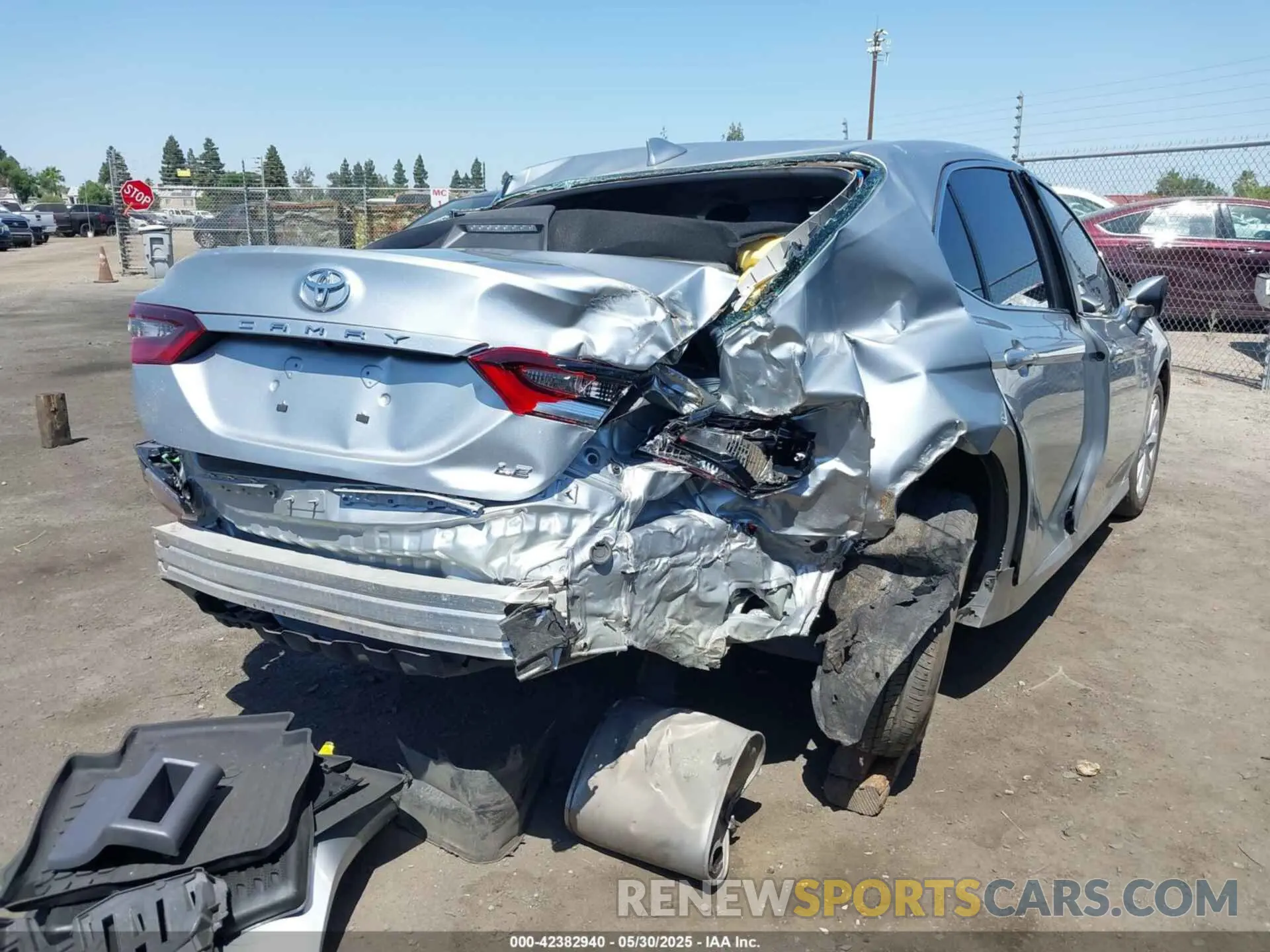 4 fotografías del automóvil dañado 4T1C11AK3PU125458 TOYOTA CAMRY 2023