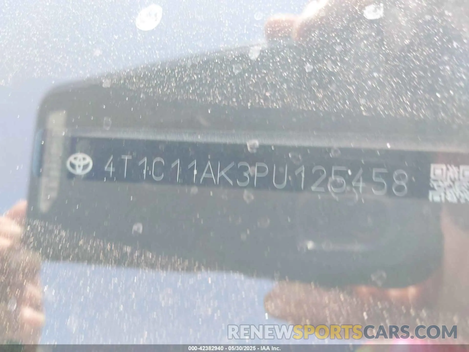 9 fotografías del automóvil dañado 4T1C11AK3PU125458 TOYOTA CAMRY 2023