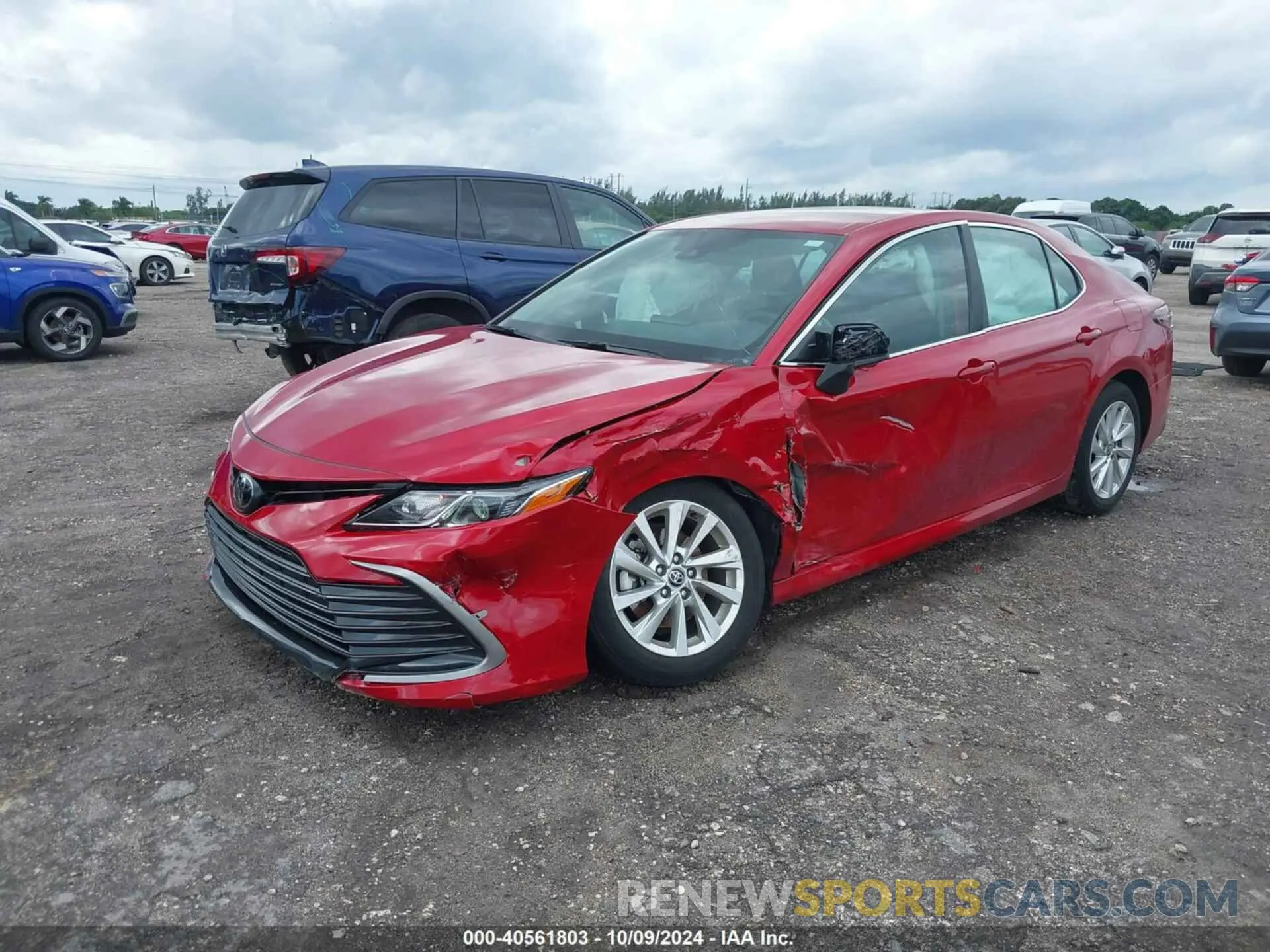 6 fotografías del automóvil dañado 4T1C11AK3PU139098 TOYOTA CAMRY 2023
