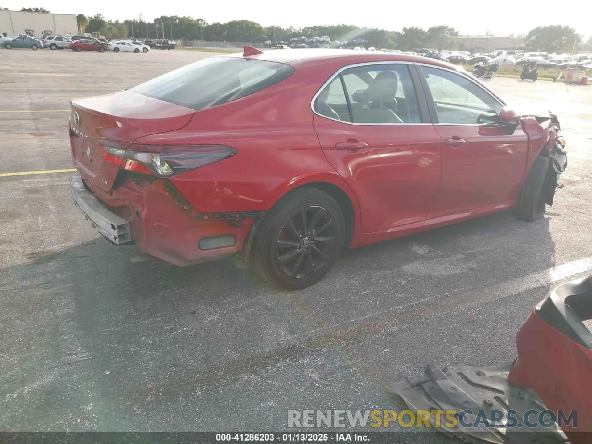 4 fotografías del automóvil dañado 4T1C11AK3PU157570 TOYOTA CAMRY 2023