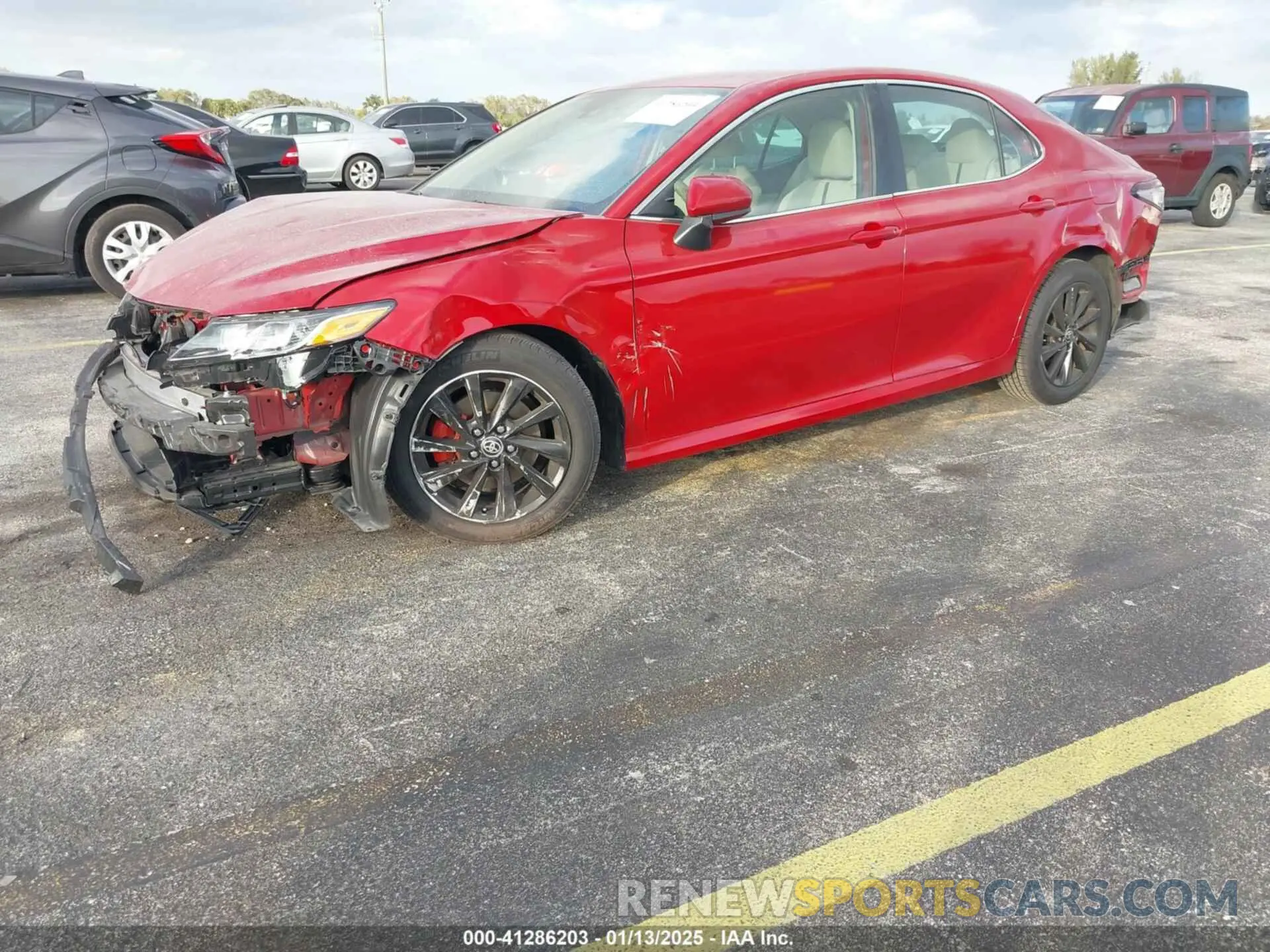 6 fotografías del automóvil dañado 4T1C11AK3PU157570 TOYOTA CAMRY 2023