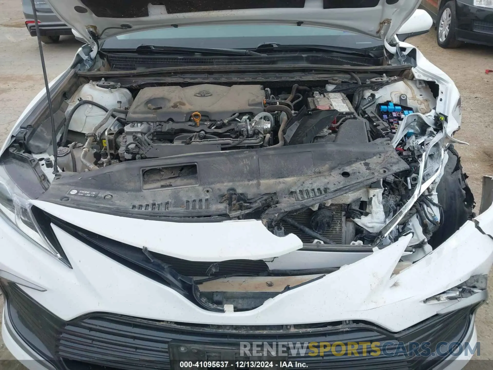 10 fotografías del automóvil dañado 4T1C11AK4PU105509 TOYOTA CAMRY 2023