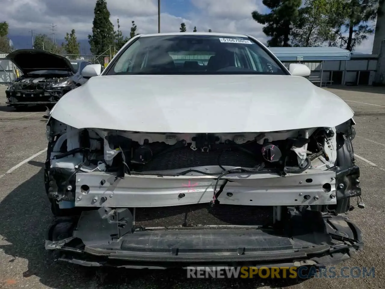 5 fotografías del automóvil dañado 4T1C11AK4PU118082 TOYOTA CAMRY 2023