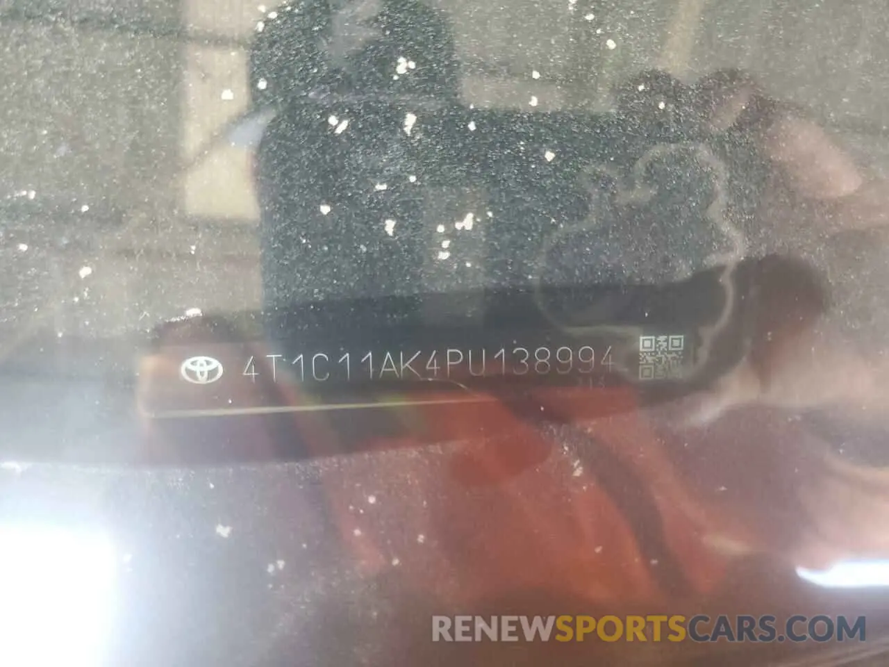 12 fotografías del automóvil dañado 4T1C11AK4PU138994 TOYOTA CAMRY 2023
