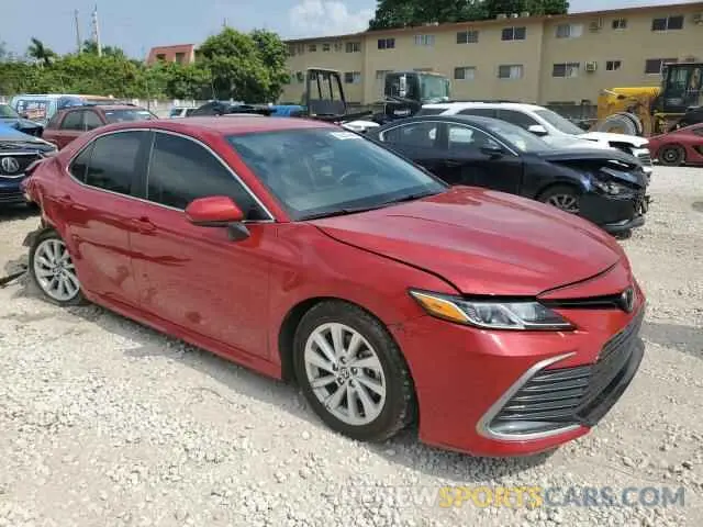 4 fotografías del automóvil dañado 4T1C11AK4PU143080 TOYOTA CAMRY 2023