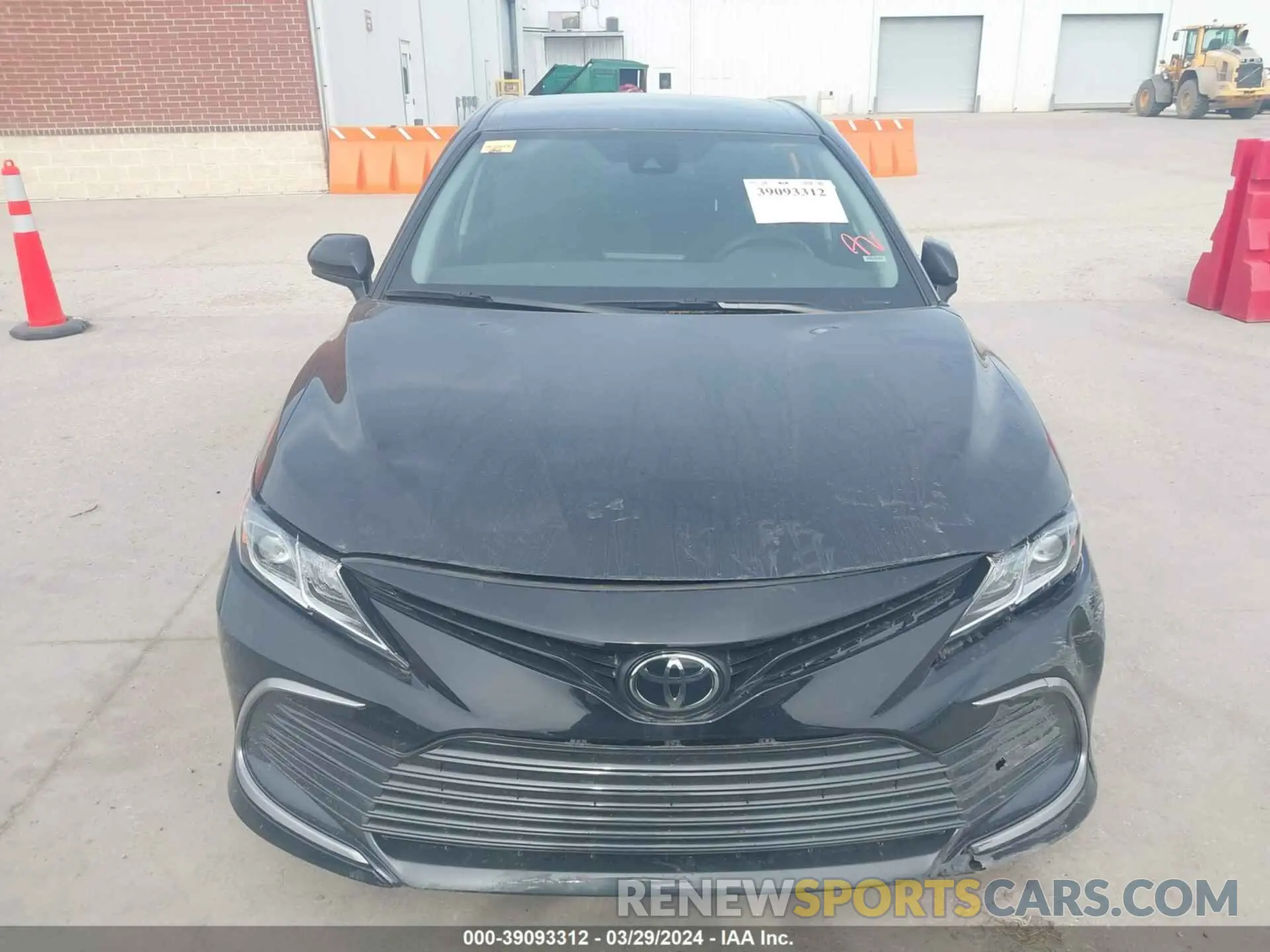 12 fotografías del automóvil dañado 4T1C11AK4PU786321 TOYOTA CAMRY 2023