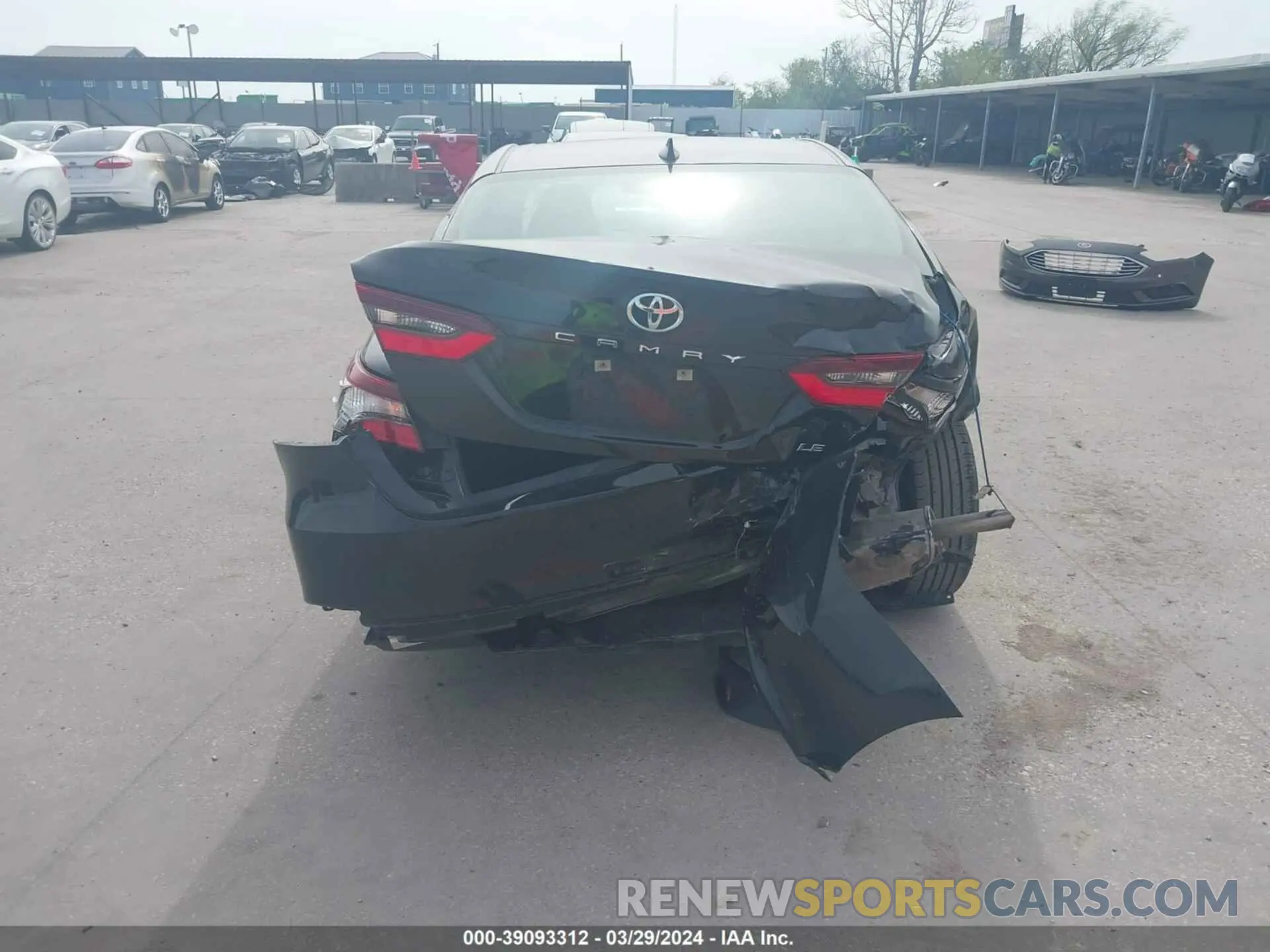 16 fotografías del automóvil dañado 4T1C11AK4PU786321 TOYOTA CAMRY 2023