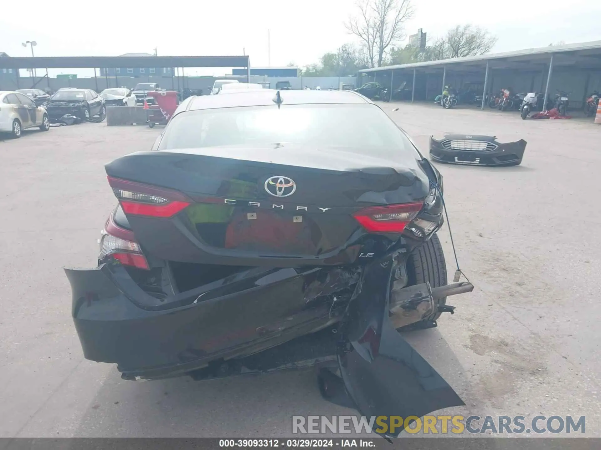 6 fotografías del automóvil dañado 4T1C11AK4PU786321 TOYOTA CAMRY 2023