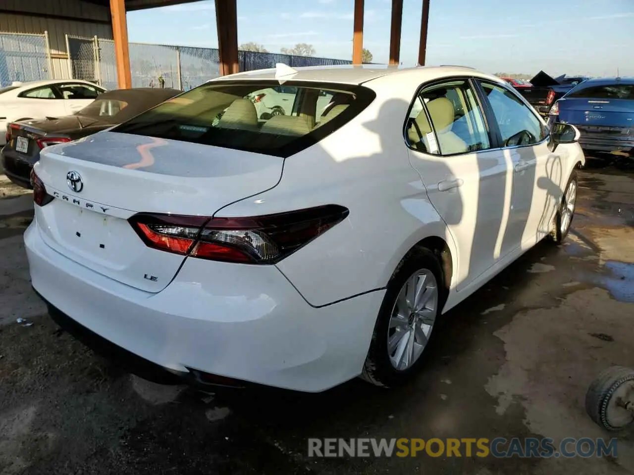 3 fotografías del automóvil dañado 4T1C11AK5PU110122 TOYOTA CAMRY 2023