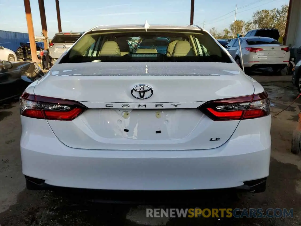 6 fotografías del automóvil dañado 4T1C11AK5PU110122 TOYOTA CAMRY 2023
