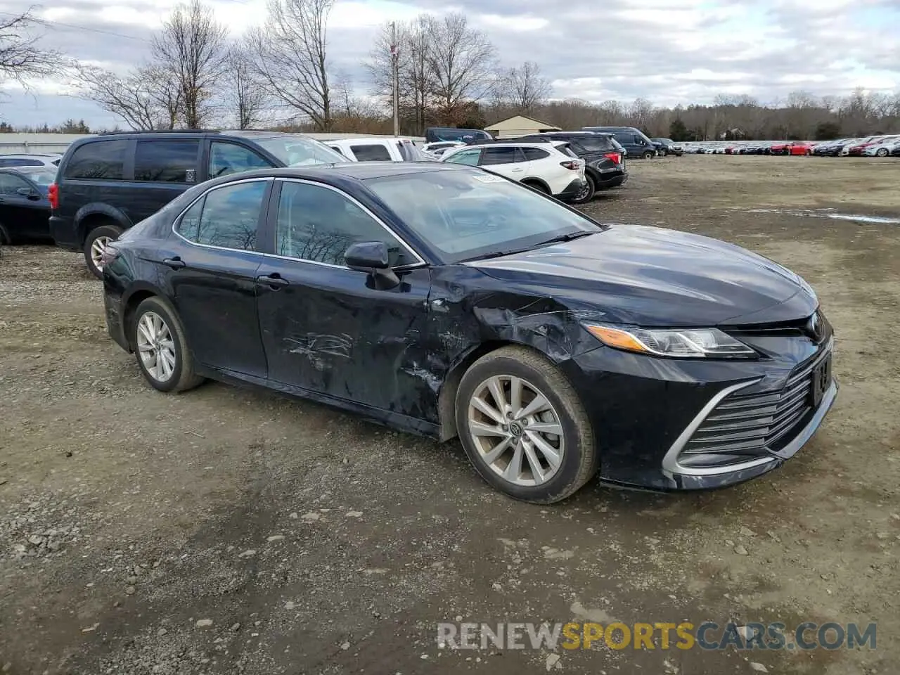 4 fotografías del automóvil dañado 4T1C11AK5PU185449 TOYOTA CAMRY 2023