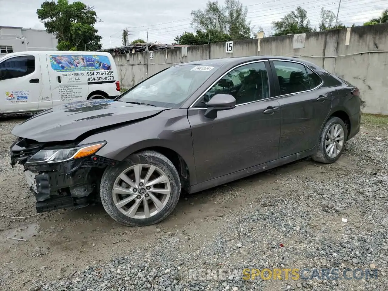 1 fotografías del automóvil dañado 4T1C11AK5PU757393 TOYOTA CAMRY 2023