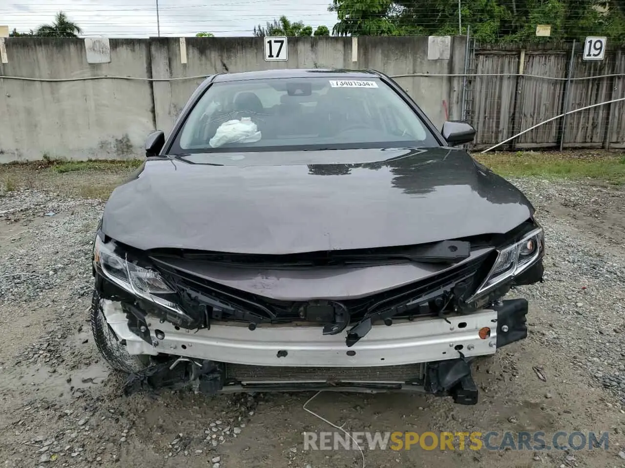 5 fotografías del automóvil dañado 4T1C11AK5PU757393 TOYOTA CAMRY 2023