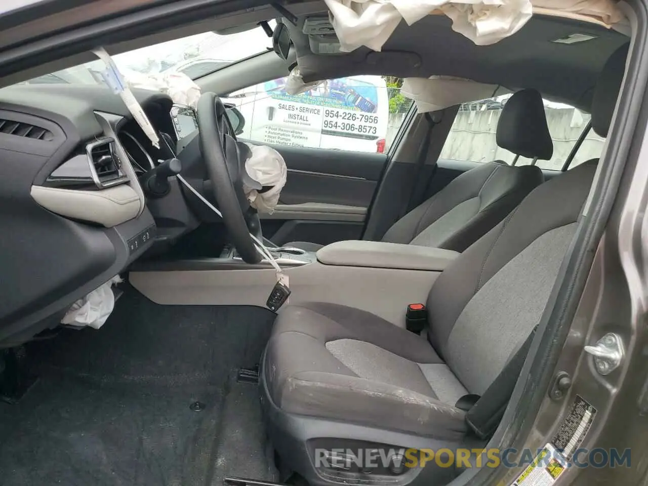 7 fotografías del automóvil dañado 4T1C11AK5PU757393 TOYOTA CAMRY 2023
