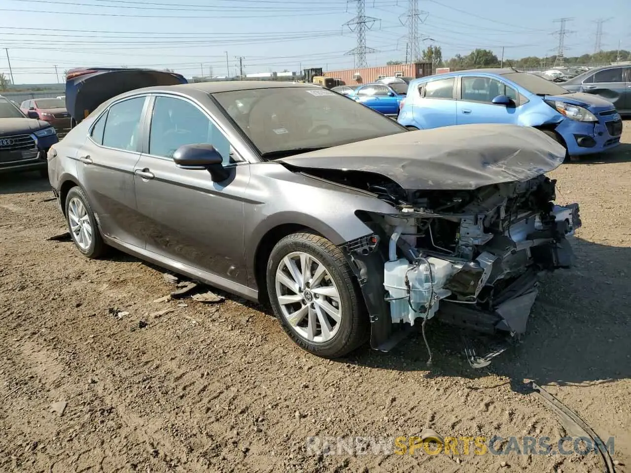 4 fotografías del automóvil dañado 4T1C11AK7PU086759 TOYOTA CAMRY 2023