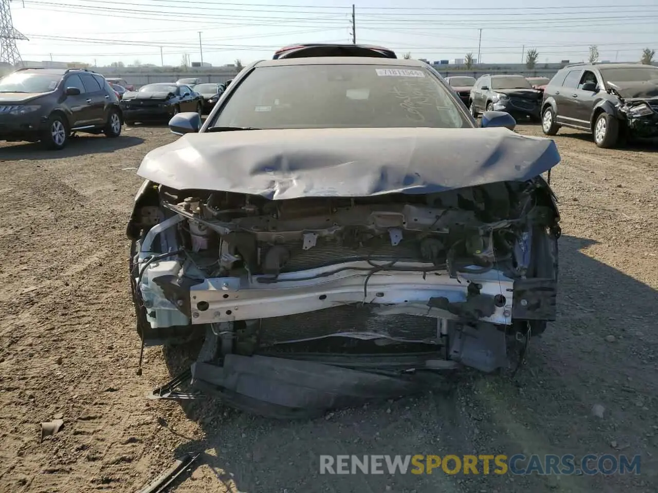 5 fotografías del automóvil dañado 4T1C11AK7PU086759 TOYOTA CAMRY 2023