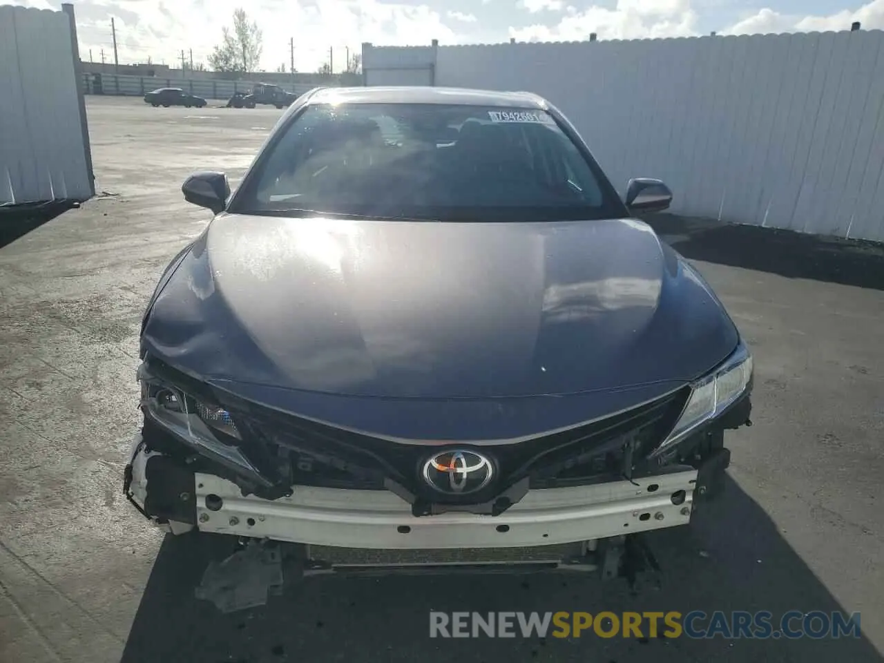 5 fotografías del automóvil dañado 4T1C11AK7PU720362 TOYOTA CAMRY 2023